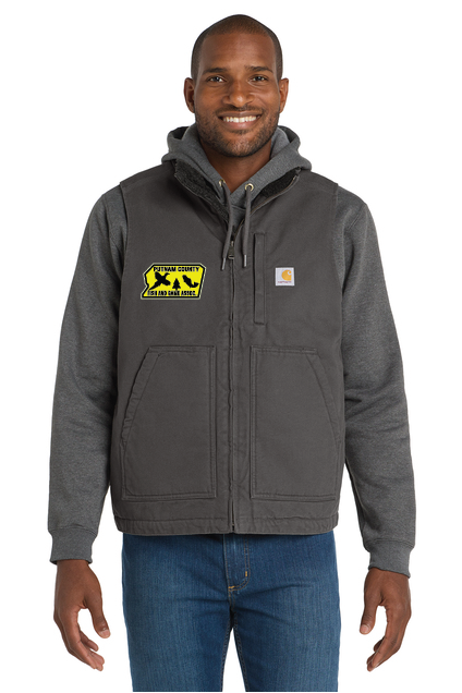 PUTNAM COUNTY FISH & GAME ASSOC.-EMBROIDERY- CT104277 Carhartt® Sherpa-Lined Mock Neck Vest