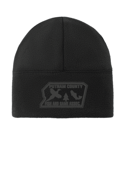 PUTNAM COUNTY FISH & GAME ASSOC.-ENGRAVING- C918 Port Authority® Fleece Beanie