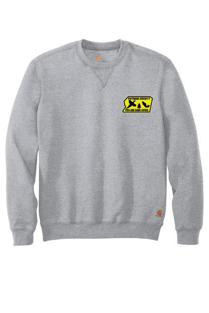 PUTNAM COUNTY FISH & GAME ASSOC.-EMBROIDERY- CTK124 Carhartt® Midweight Crewneck Sweatshirt