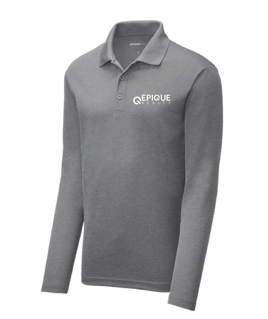 EPIQUE REALTY/ ST640LS Long Sleeve Polo / PRINT
