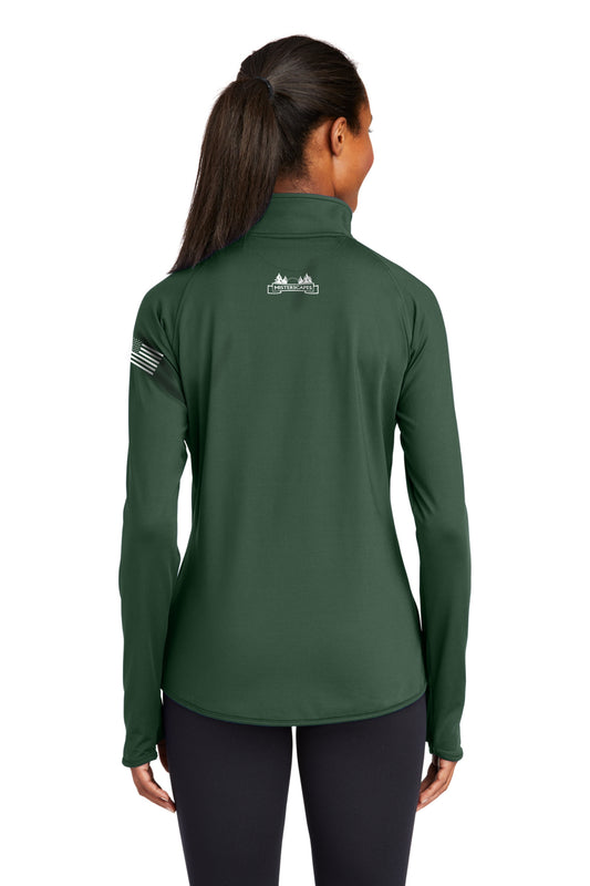 MISTERSCAPES - Sport-Tek® Women's Sport-Wick® Stretch 1/4-Zip Pullover. LST850 - FULL COLOR OR WHITE LOGO D.T.F. PRINTED