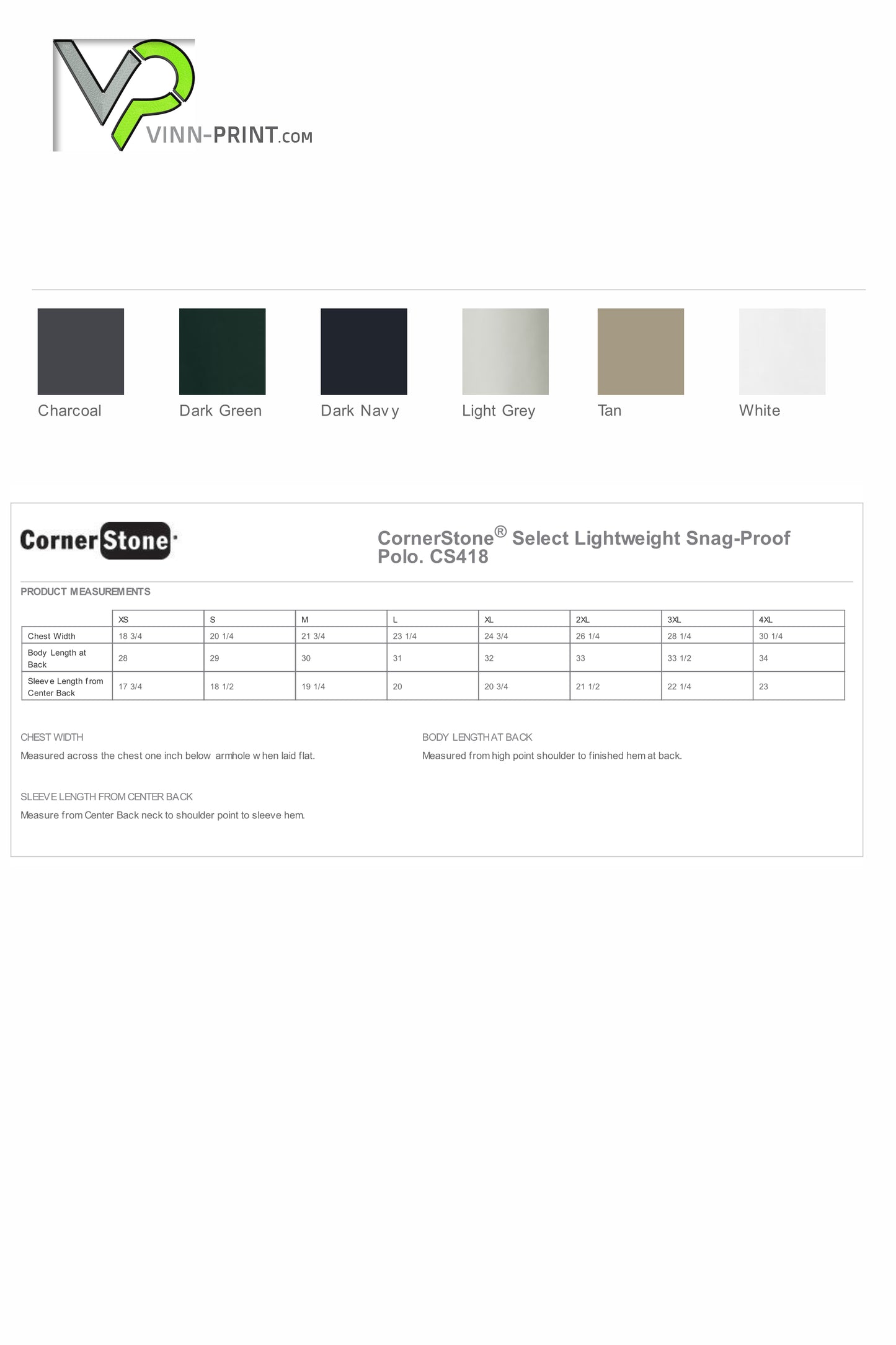 RIVERVIEW - CHAROAL - CornerStone® Select Lightweight Snag-Proof Polo. CS418 - PRINTED LOGO (Copy) (Copy) (Copy) (Copy) (Copy)