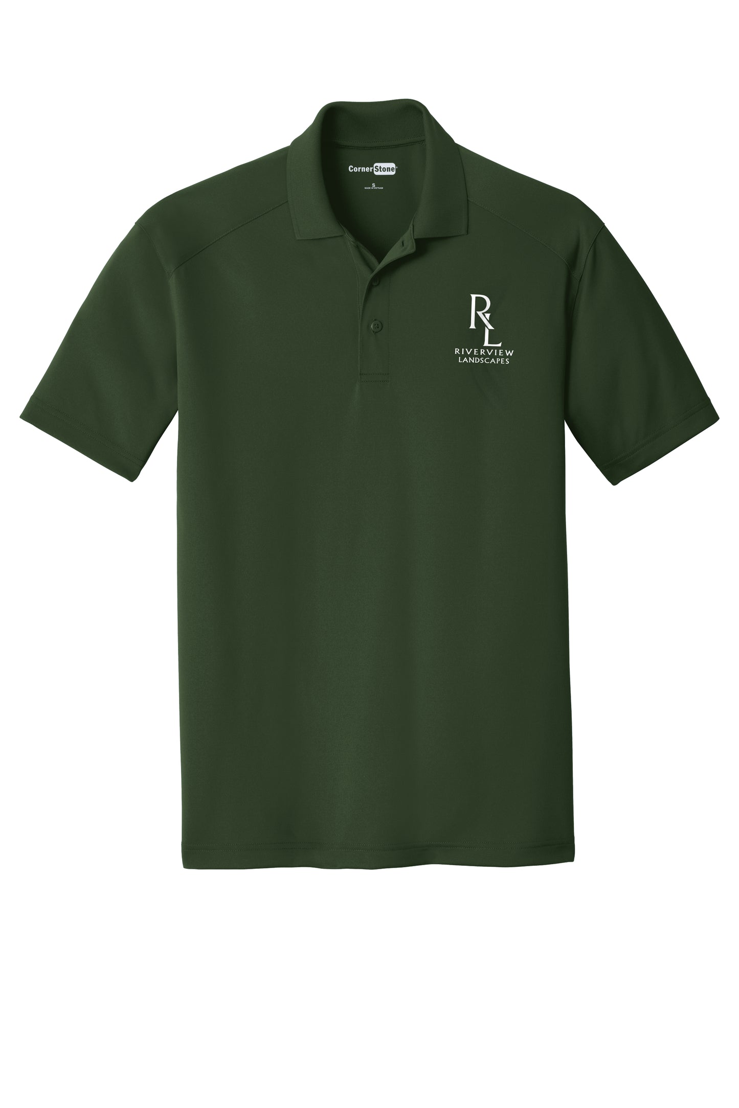 RIVERVIEW - HUNTER - CornerStone® Select Lightweight Snag-Proof Polo. CS418 - PRINTED LOGO