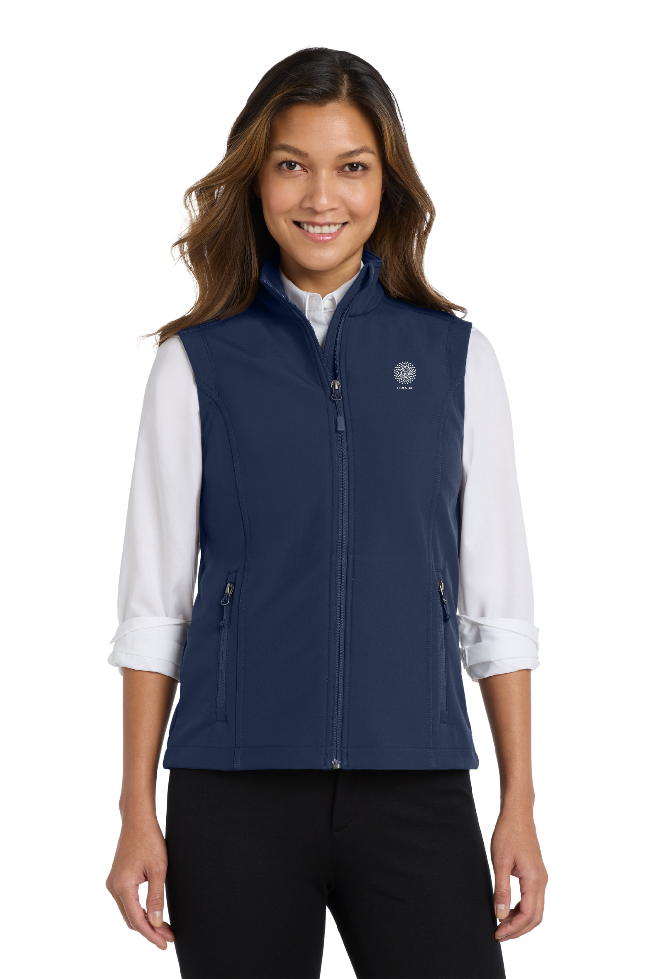 ORENDA - Port Authority® Women's Core Soft Shell Vest. L325 - SCREEN PRINTED
