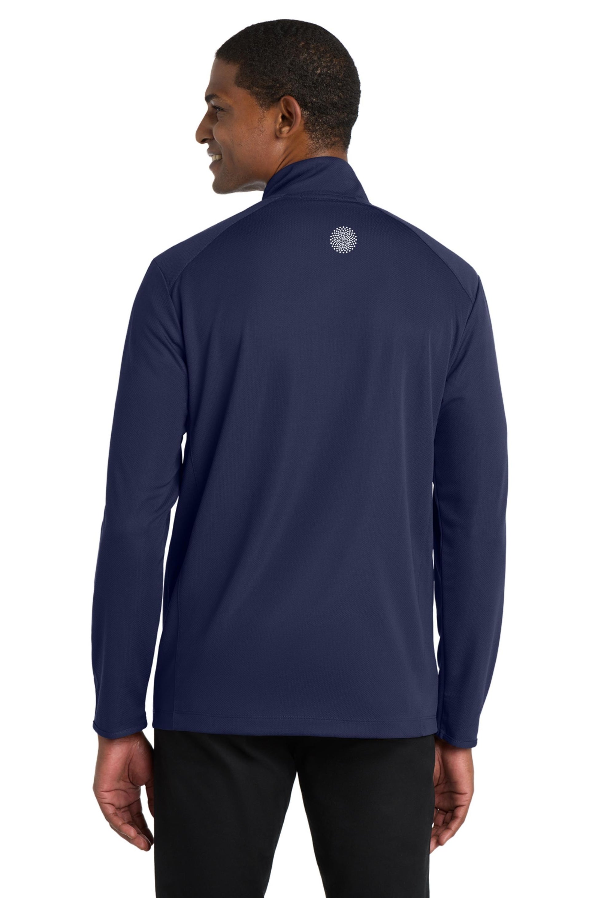 ORENDA - Port Authority® Pinpoint Mesh 1/2-Zip. K806 - PRINTED