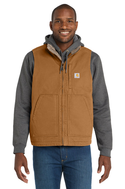 VINNPRINT-EMB- CT104277 Carhartt® Sherpa-Lined Mock Neck Vest