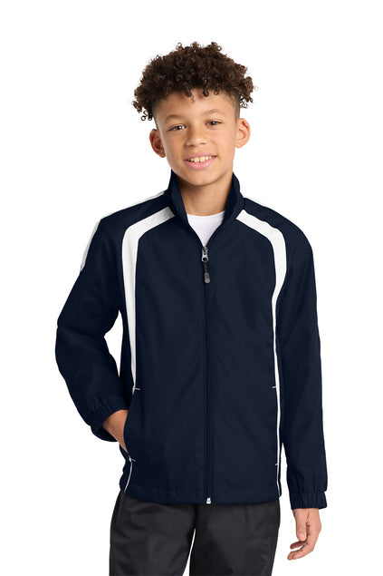 PC PIRATES - YST60 Sport-Tek® Youth Colorblock Raglan Jacket