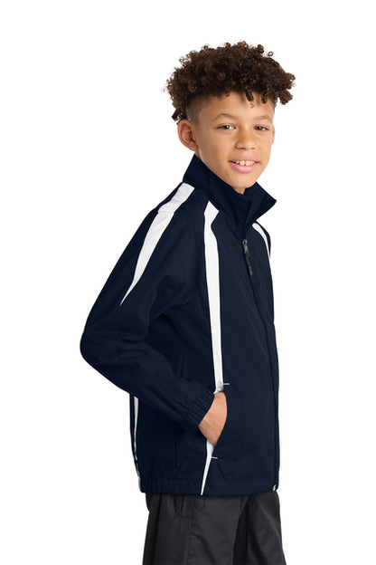 PC PIRATES - YST60 Sport-Tek® Youth Colorblock Raglan Jacket