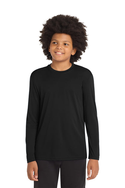 PC PIRATES - YST350LS  Sport-Tek® Youth Long Sleeve PosiCharge® Competitor™ Tee