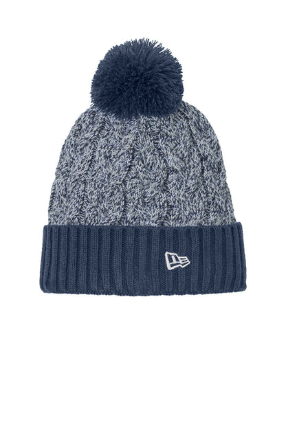 PC PIRATES - NE910  New Era® Marled Knit Pom Beanie