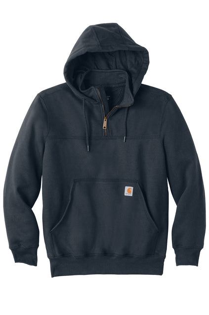 VINNPRINT-EMB- CT100617 Carhartt® Rain Defender® Paxton Heavyweight Hooded Zip Mock Sweatshirt