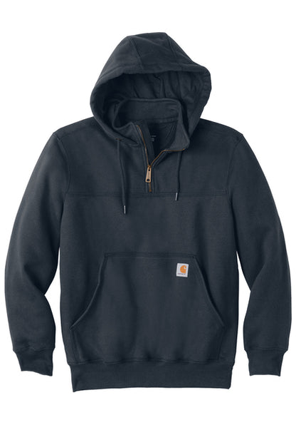 VINNPRINT-EMB- CT100617 Carhartt® Rain Defender® Paxton Heavyweight Hooded Zip Mock Sweatshirt