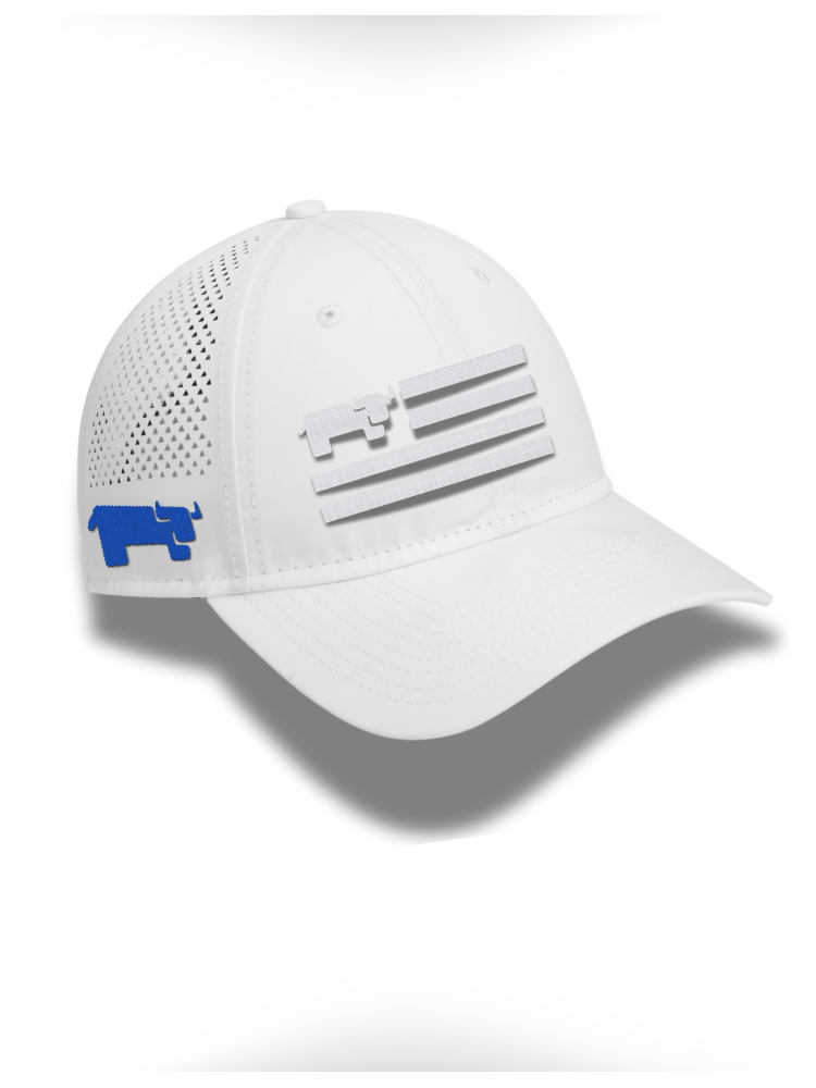 RGS - WHITE - New Era Perforated Performance Cap - NE406