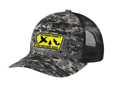 PUTNAM COUNTY FISH & GAME / C404 Port Authority® Digi Camo Snapback Trucker Cap