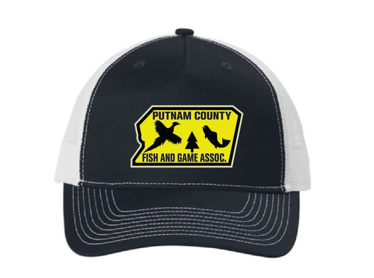 PUTNAM COUNTY FISH & GAME / EMBROIDERY / C405 Port Authority® Snapback Five-Panel Trucker Cap