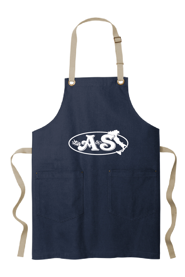 A&S MARKETPLACE/ A815 Port Authority® Canvas Full-Length Two-Pocket Apron