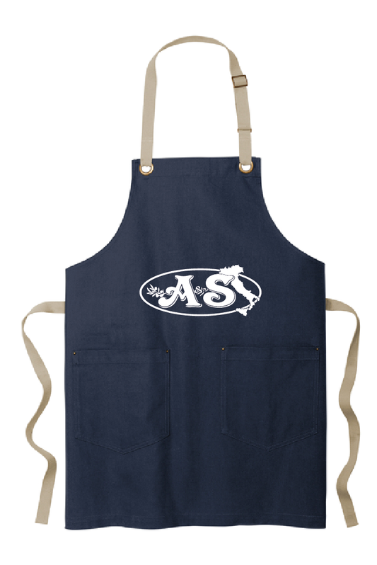 A&S MARKETPLACE/ A815 Port Authority® Canvas Full-Length Two-Pocket Apron