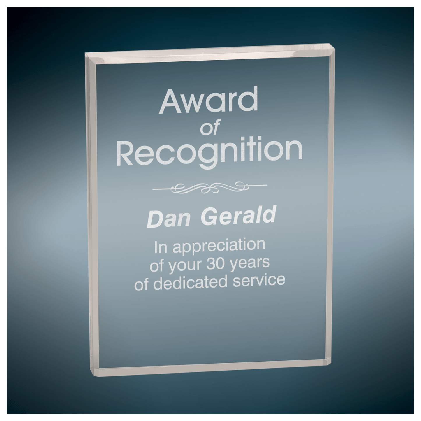 Clear Rectangle Acrylic