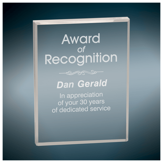 Clear Rectangle Acrylic