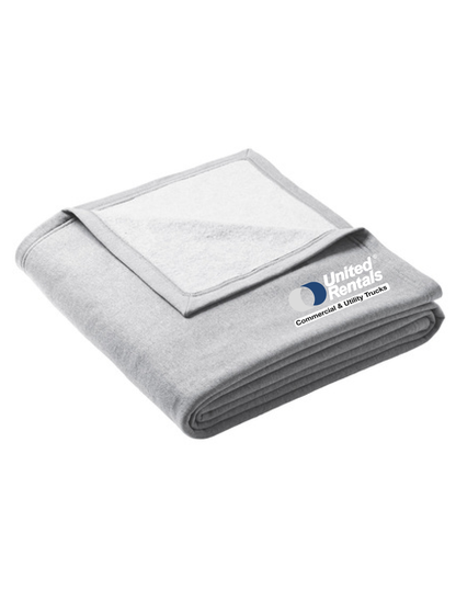 UNITED RENTALS/ BP79 EMBROIDERY / Sweatshirt Blanket