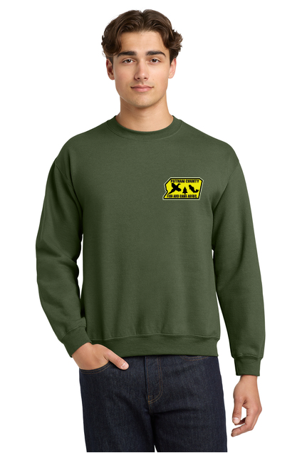 PURNAM COUNTY FISH & GAME ASSOC.-PRINT-18000 Gildan® Heavy Blend™ Crewneck Sweatshirt