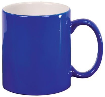 VINNPRINT - ENGRAVING - 11 oz. Ceramic Round LazerMug