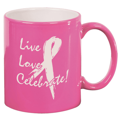 VINNPRINT - ENGRAVING - 11 oz. Ceramic Round LazerMug