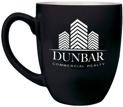 VINNPRINT - ENGRAVING - 16 oz. Ceramic Bistro LazerMug