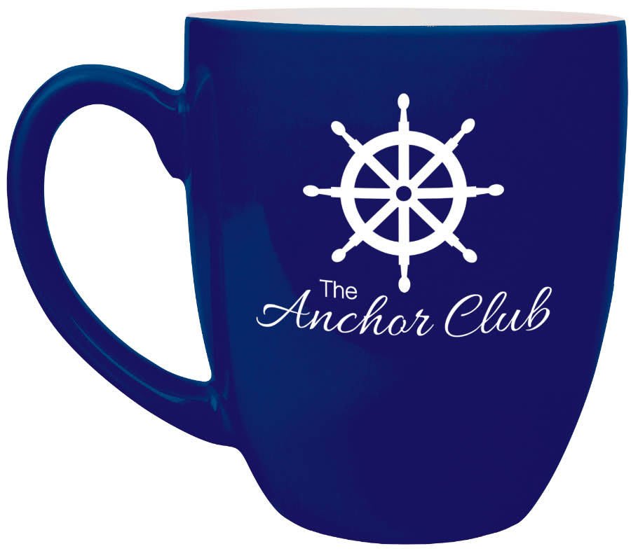VINNPRINT - ENGRAVING - 16 oz. Ceramic Bistro LazerMug