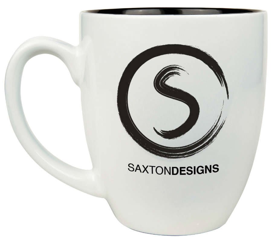 VINNPRINT - ENGRAVING - 16 oz. Ceramic Bistro LazerMug