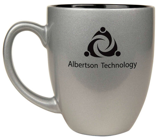 VINNPRINT - ENGRAVING - 16 oz. Ceramic Bistro LazerMug