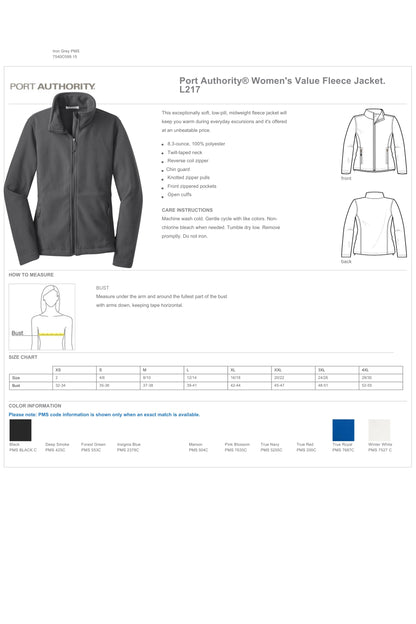 MISTERSCAPES  - Port Authority® Women's Value Fleece Jacket. L217