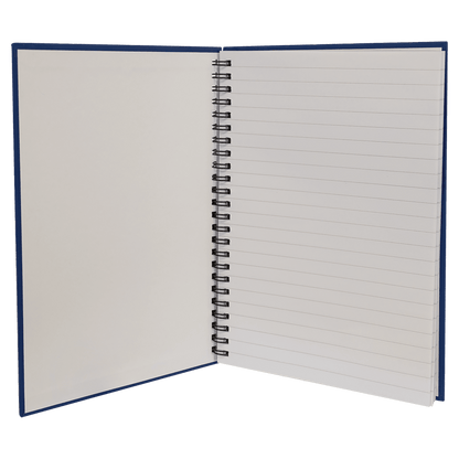 VINNPRINT - ENGRAVING -  Lazerburst Spiral Notebook-Lasers to Silver