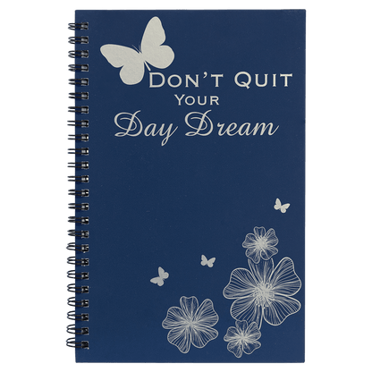 VINNPRINT - ENGRAVING -  Lazerburst Spiral Notebook-Lasers to Silver