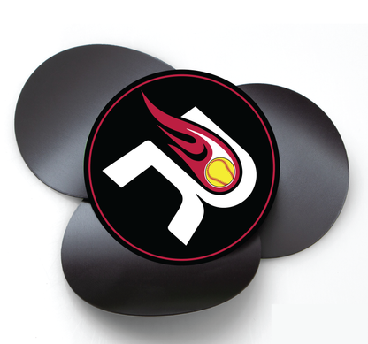 RYE GIRLS SOFTBALL / 4" MAGNETS