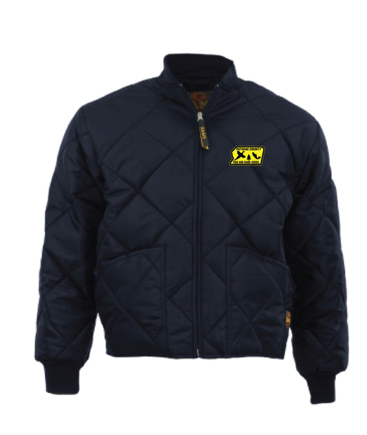 PUTNAM COUNTY FISH & GAME /  EMBROIDERY / 1221-J Diamond Quilt Jacket