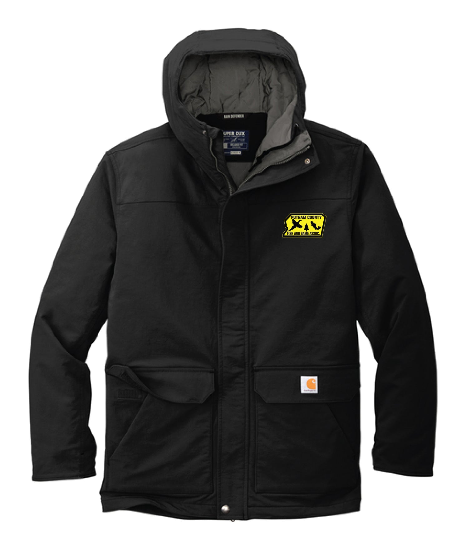 PUTNAM COUNTY FISH & GAME / EMBROIDERY / CT105533  Hooded Coat