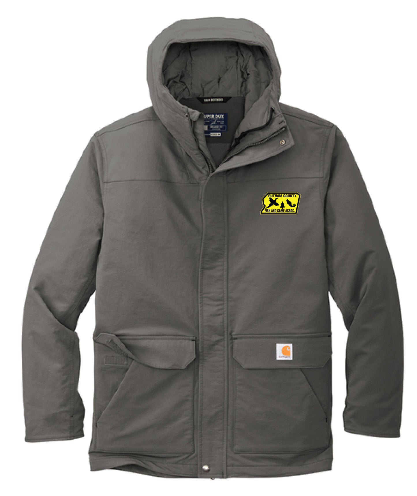 PUTNAM COUNTY FISH & GAME / EMBROIDERY / CT105533  Hooded Coat