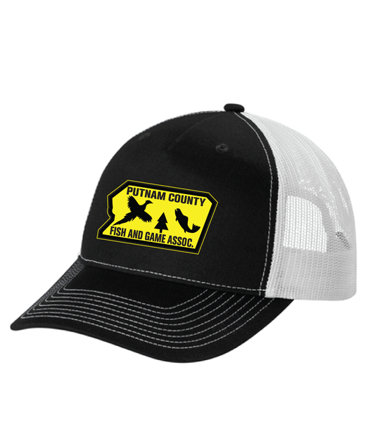 PUTNAM COUNTY FISH & GAME / EMBROIDERY / C405 Port Authority® Snapback Five-Panel Trucker Cap