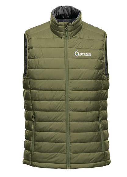 ARTEMIS /  AFV-1 / EMBROIDERY / Men's Stavanger Quilted Vest