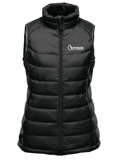 ARTEMIS / AFV-1W / EMBROIDERY / Women's Stavanger Quilted Vest