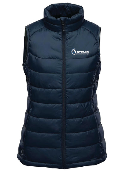 ARTEMIS / AFV-1W / EMBROIDERY / Women's Stavanger Quilted Vest