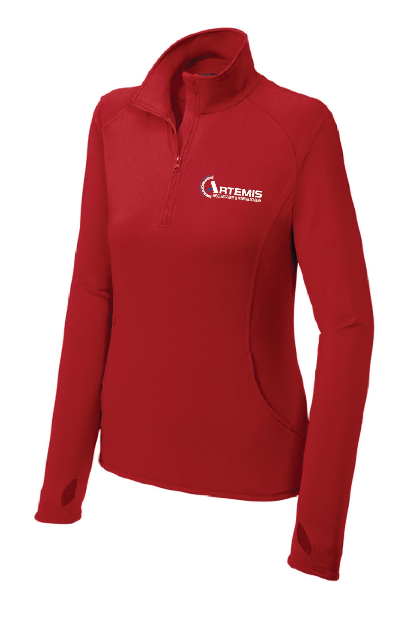 ARTEMISA / LST850/ PRINT / Sport-Tek® Women's Sport-Wick® Stretch 1/4-Zip Pullover