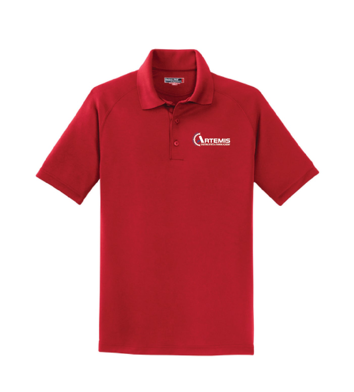 ARTEMIS/ T475/ EMBROIDERY / Sport-Tek® Dry Zone® Raglan Polo
