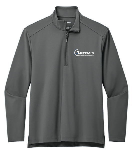 ARTEMIS / LK880 / EMBROIDERY /  Port Authority® Women's C-FREE® Double Knit 1/4-Zip