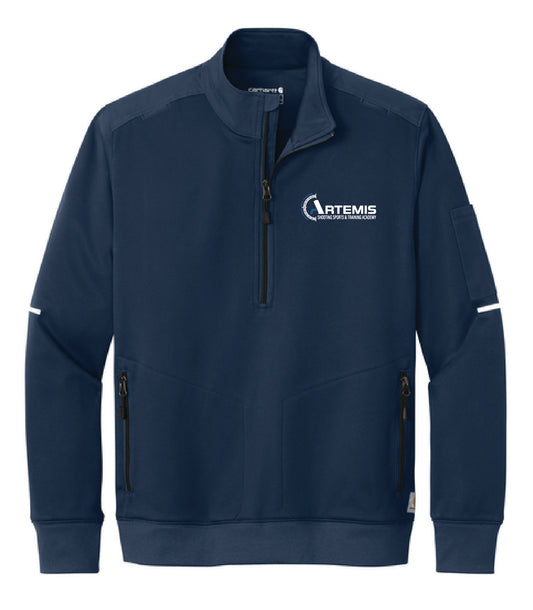 ARTEMISA / CTC86912 / EMBROIDERY / Carhartt® FLD & RSCU 1/2-Zip Mid-Layer