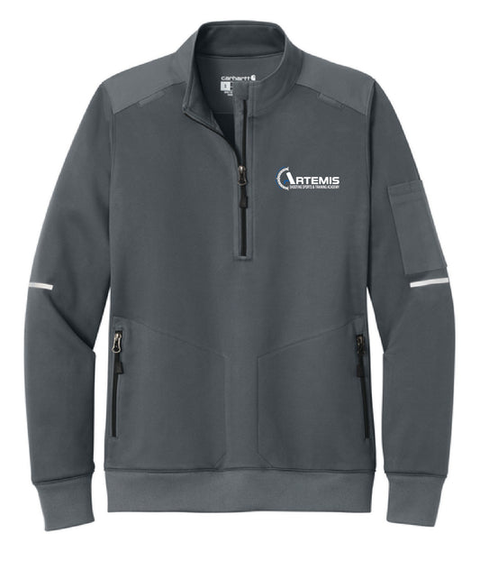 ARTEMISA/ CTC82912 / EMBROIDERY / Carhartt® Women’s FLD & RSCU 1/2-Zip Mid-Layer