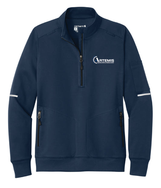 ARTEMISA/ CTC82912 / EMBROIDERY / Carhartt® Women’s FLD & RSCU 1/2-Zip Mid-Layer