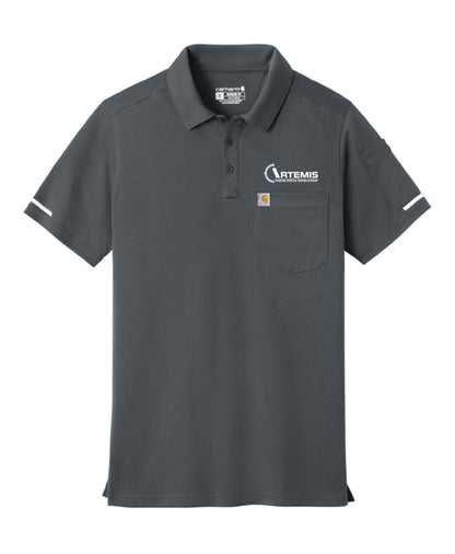 ARTEMIS / CTC16119 / EMBROIDERY / Carhartt® FLD & RSCU Polo