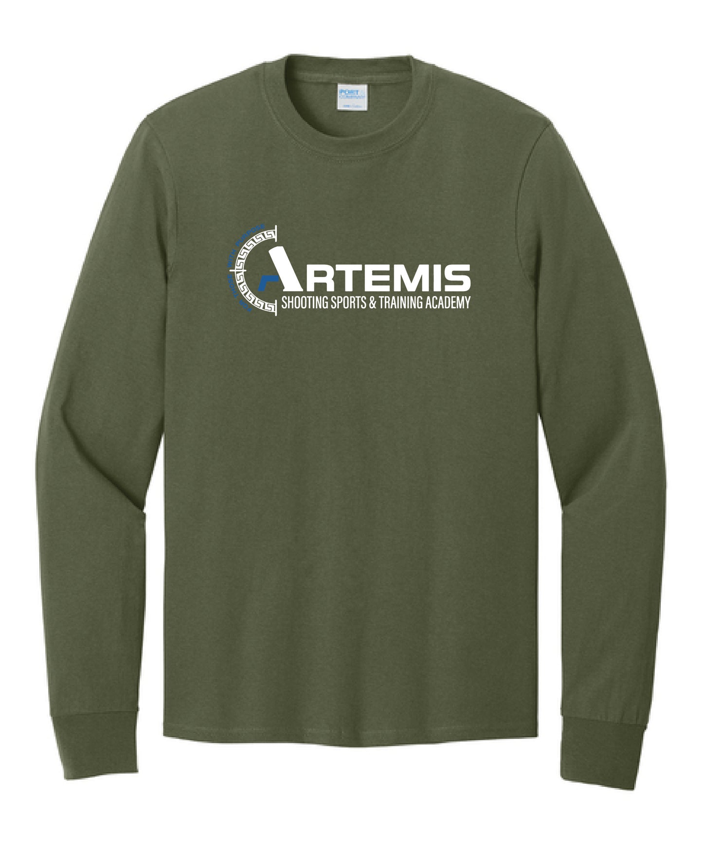 ARTEMISA / PC54LS / PRINT / Port & Co® Long Sleeve Core Cotton Tee